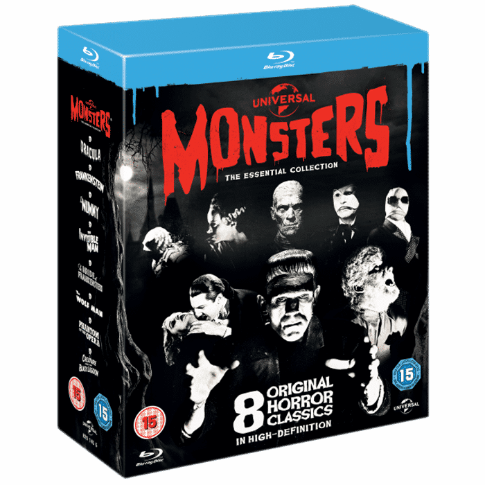 monsters the essential collection blu ray
