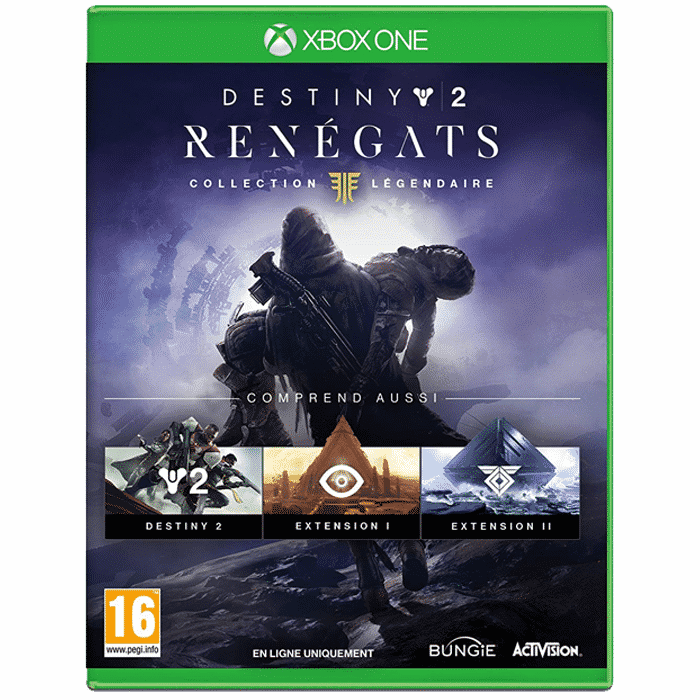 destiny 2 renégats collection légendaire xbox one