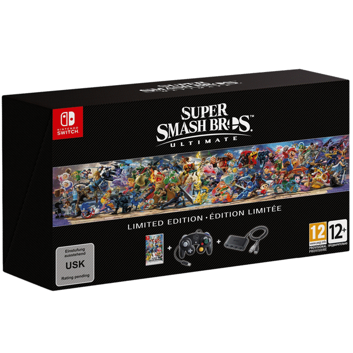 Super Smash Bros Ultimate édition limitée sur Switch