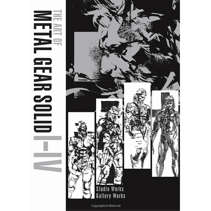 Coffret double Artbook the art of MGS I-IV