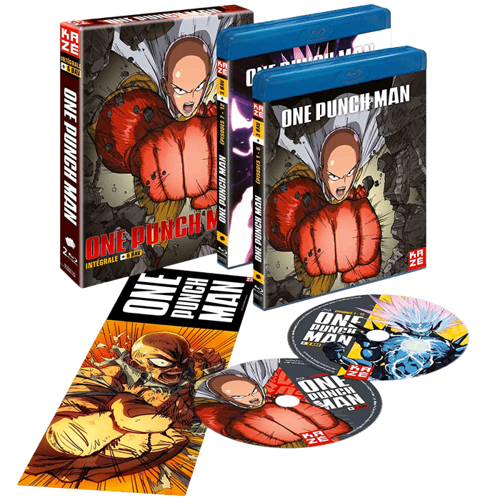 One Punch Man Intégrale Blu Ray + 6 OAV
