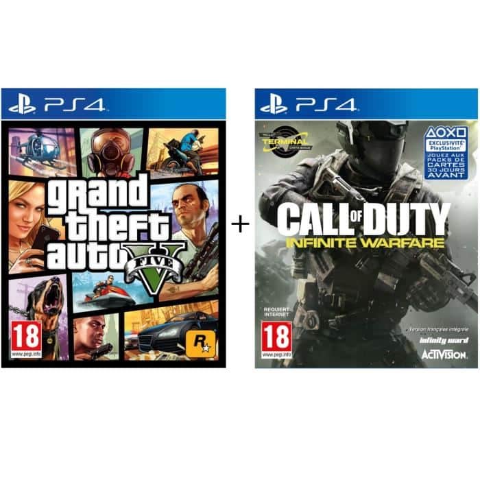 pack gta call of duty pas cher