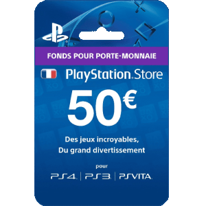 Carte PSN Plus 50 euros