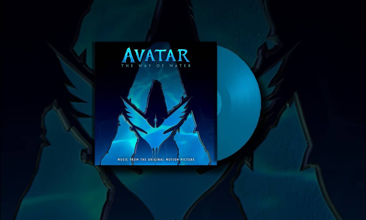 Vinyle Bleu Avatar La Voie de l'Eau