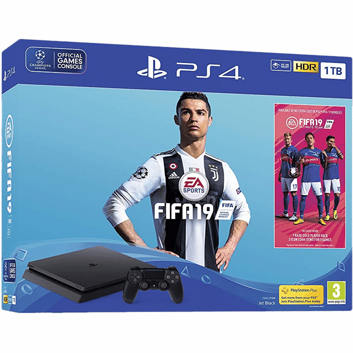 PS4 Slim FIFA 19 Ultimate Team 1 To