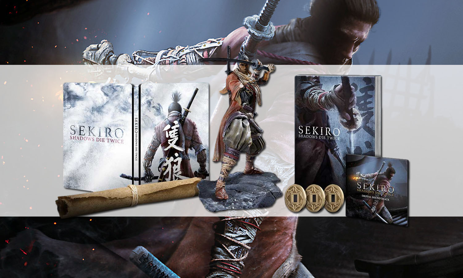 SLIDER sekiro edition collector ps4 xbox one v5