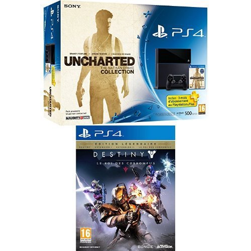 console-ps4-destiny-avec-uncharted-collection