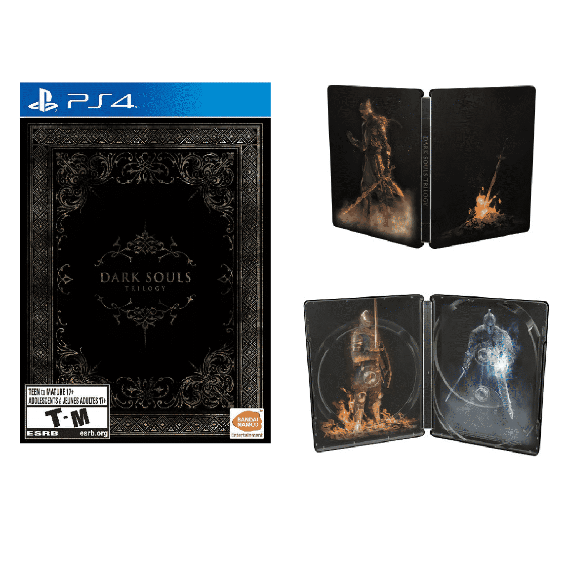 dark souls trilogy box us steelbook