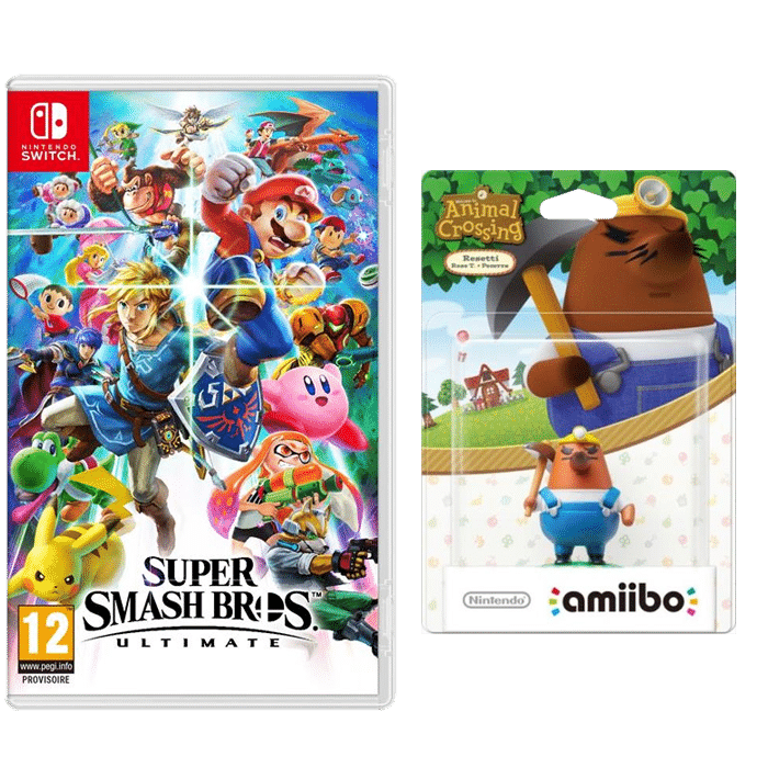smash bros ultimate swith amiibo animal crossing