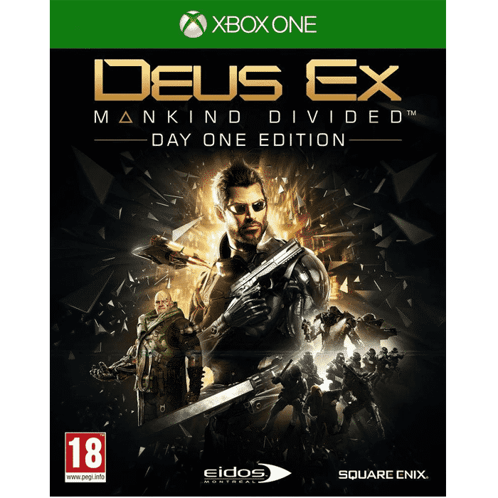 Deus Ex Mankind Divided édition day one sur Xbox One