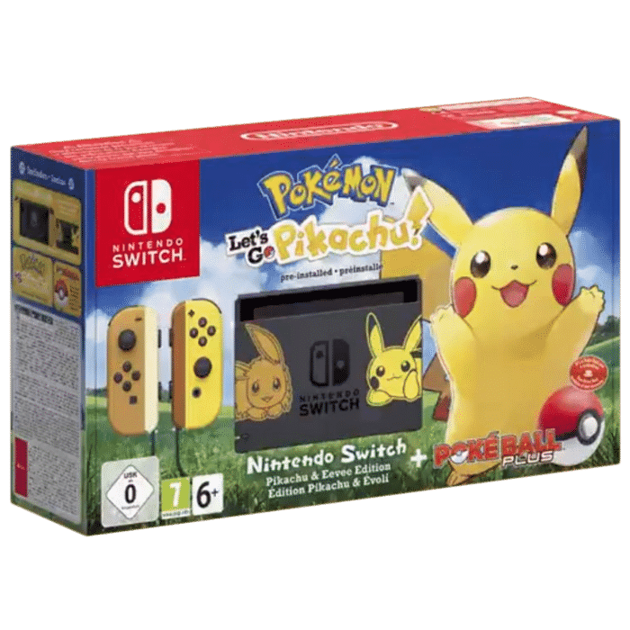 pack nintendo switch pokemon let's go pikachu