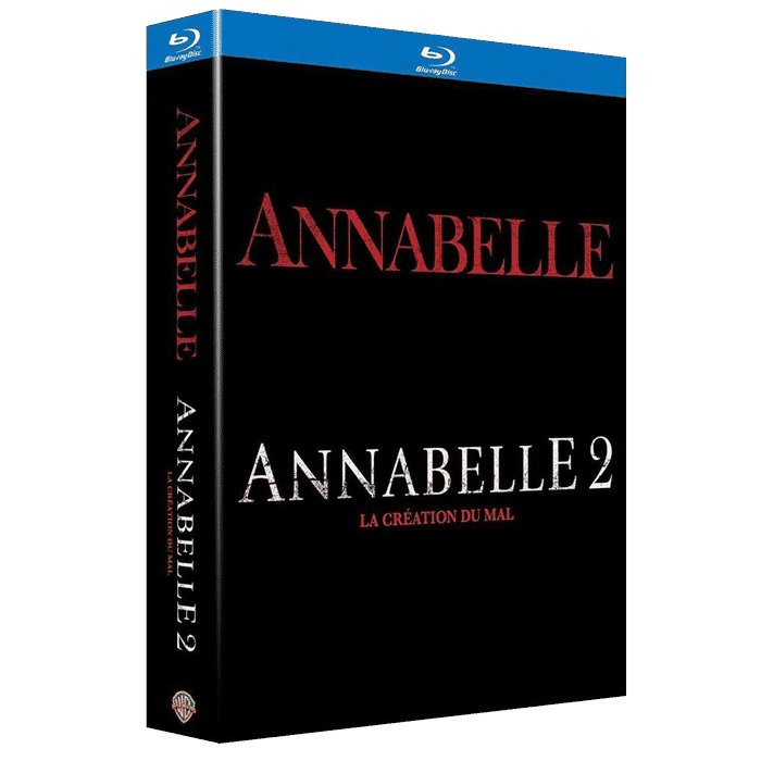 coffret blu ray annabelle 1 et 2