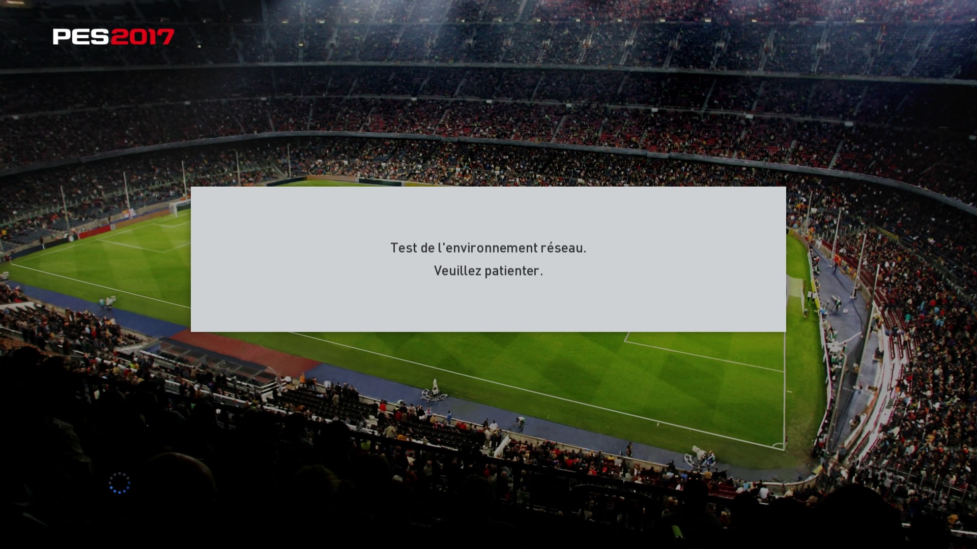 PES 2017 test screenshot loading time again