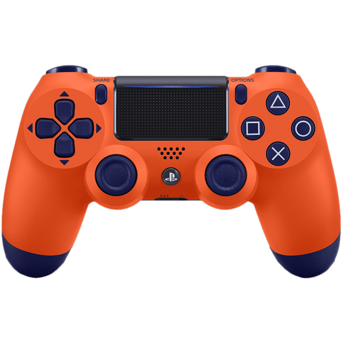 manette ps4 sunset orange