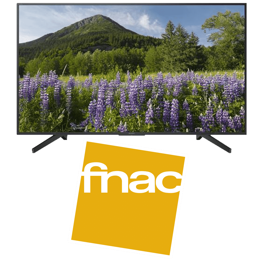 logo fnac tv sony 4K