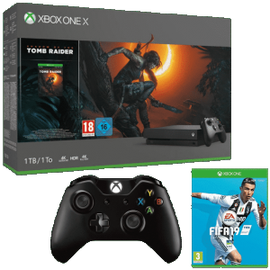 pack xbox one x shadow of the tomb raider 2 manettes