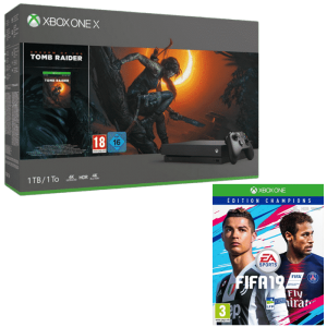 pack-xbox-one-x-shadow-of-the-tomb-raider-fifa-19 edition champions