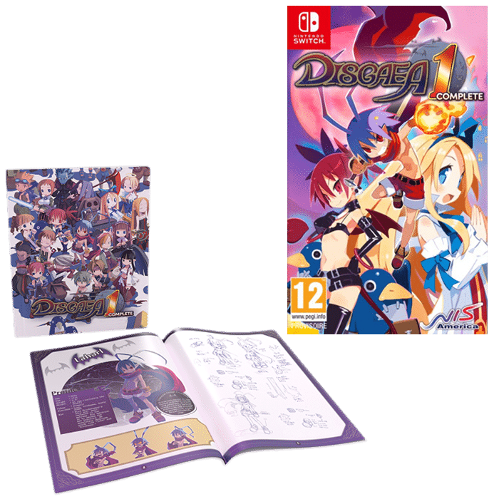disagaea 1 complete switch pas cher artbook