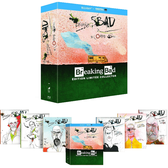 Breaking Bad Coffret Ralph Steadman Blu-ray