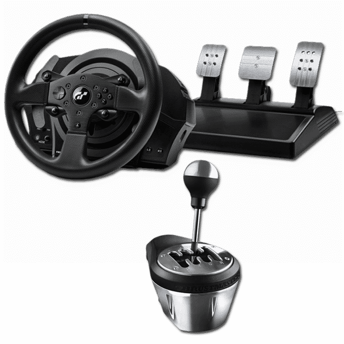 Thrustmaster Volant T300RS GT Edition + Levier de vitesse TH8A SHIFTER ADD-ON
