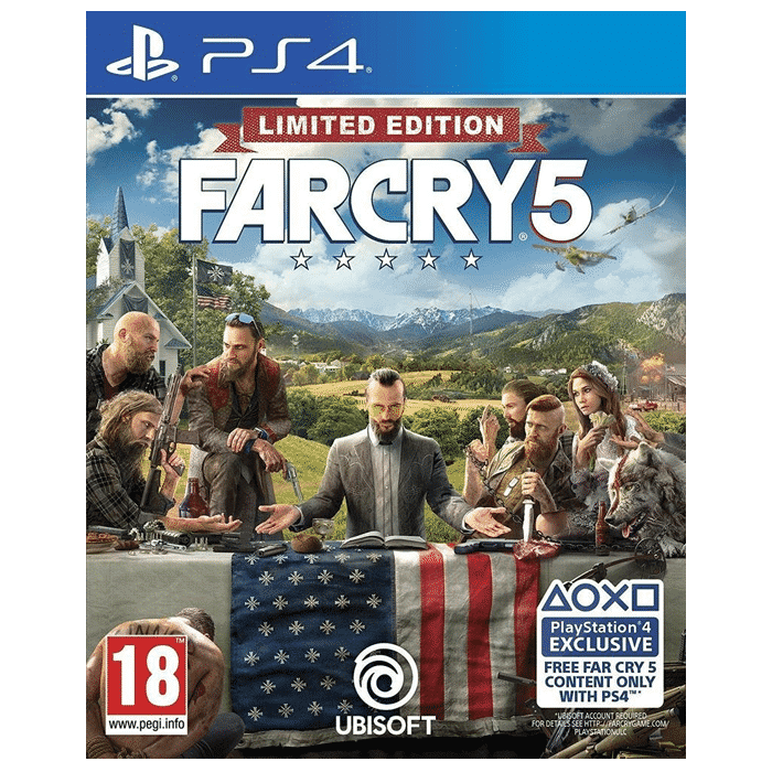 far cry 5 edition limitee ps4