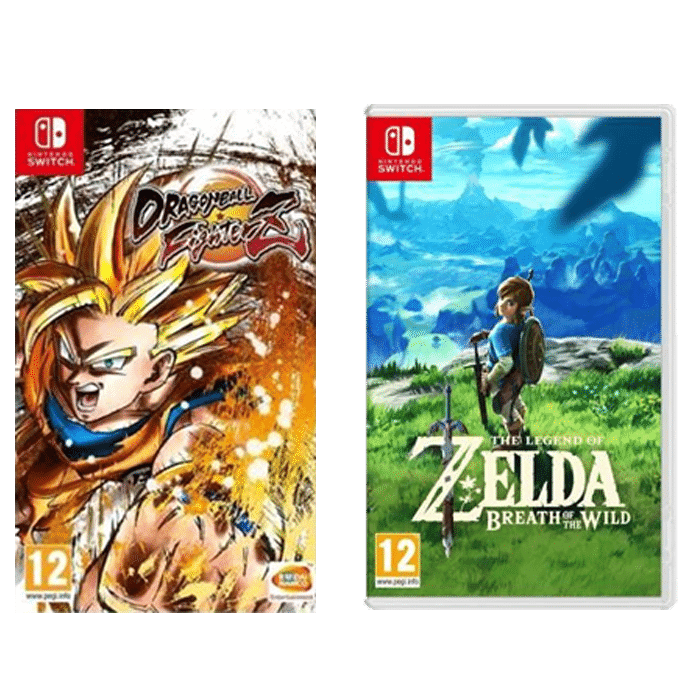 dragon ball fighterz zelda botw switch