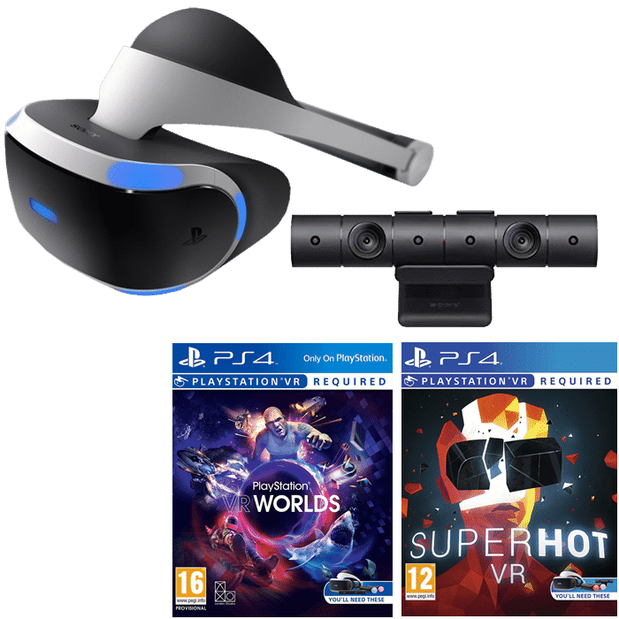 pack ps vr ps camera vr worlds super hot