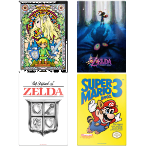 affiches métaliques Nintendo