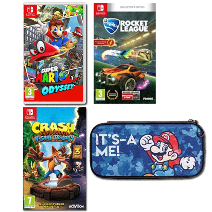 packs jeux switch housse mario odyssey