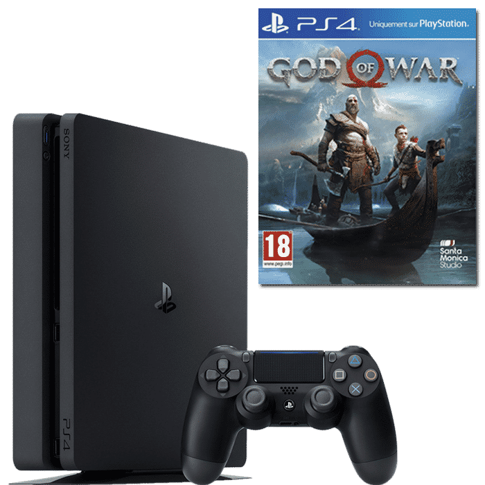 pack ps4 slim god of war v2