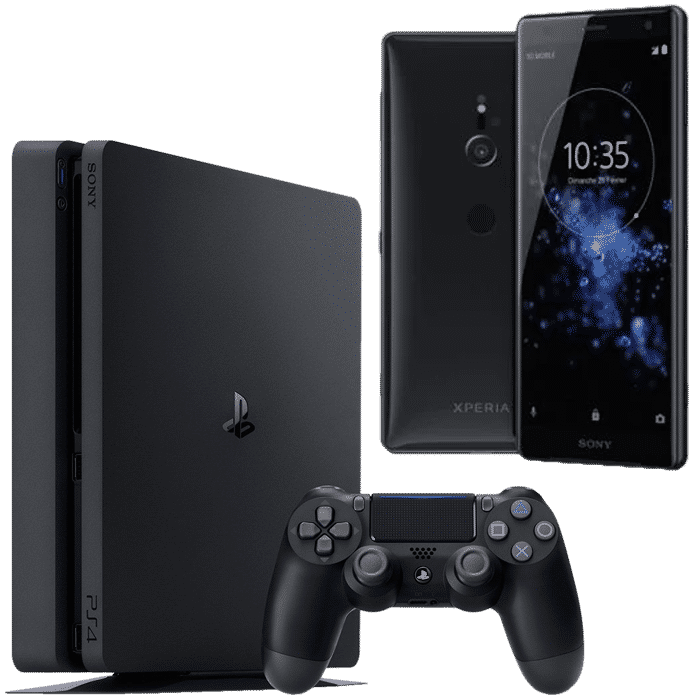 sony xperia XZ2 + ps4 slim 500 Go
