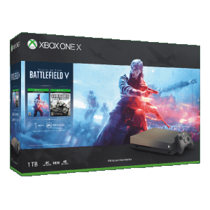 xbox one x battlefield 5 gold rush edition