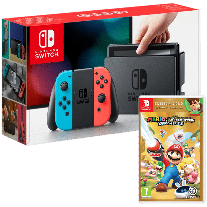 switch mario lapins crétins gold copie