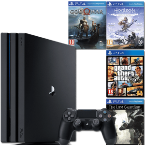 ps4 pro last guardian god of war horizon zero dawn gta 5