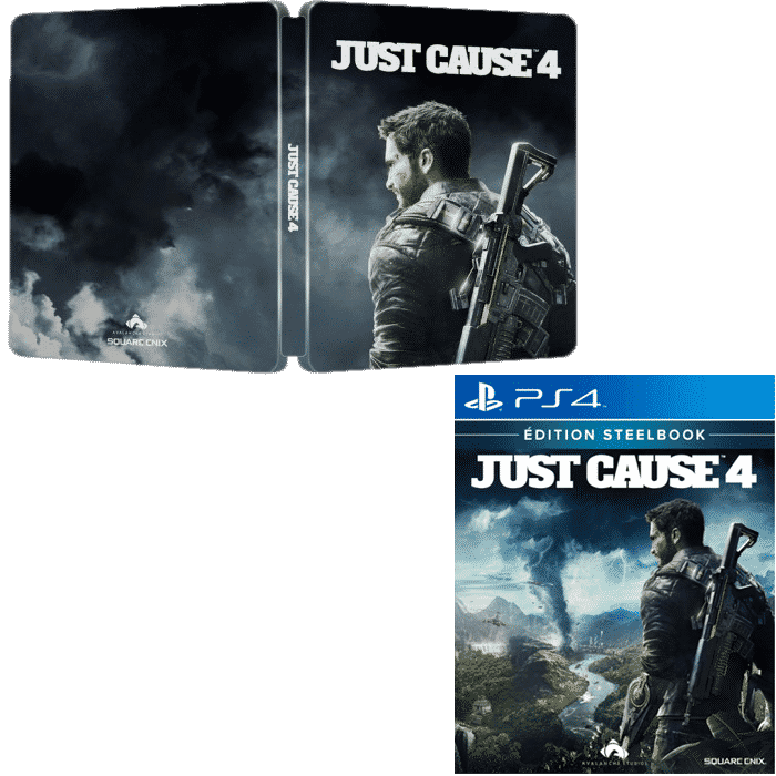 just cause 4 steelbook ps4