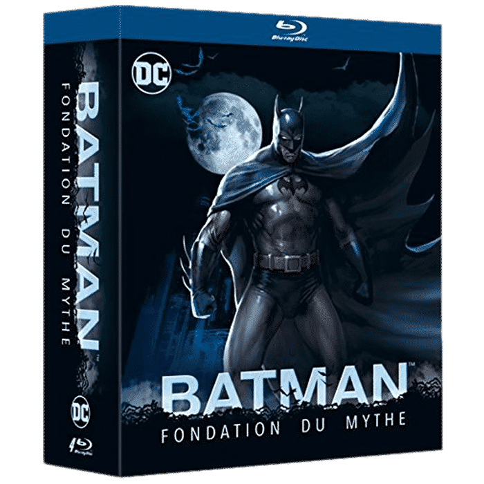BATMAN FONDATION DU MYTHE DARK KNIGHT 1 & 2 + YEAR ONE + THE KILLING JOKE BLU-RAY