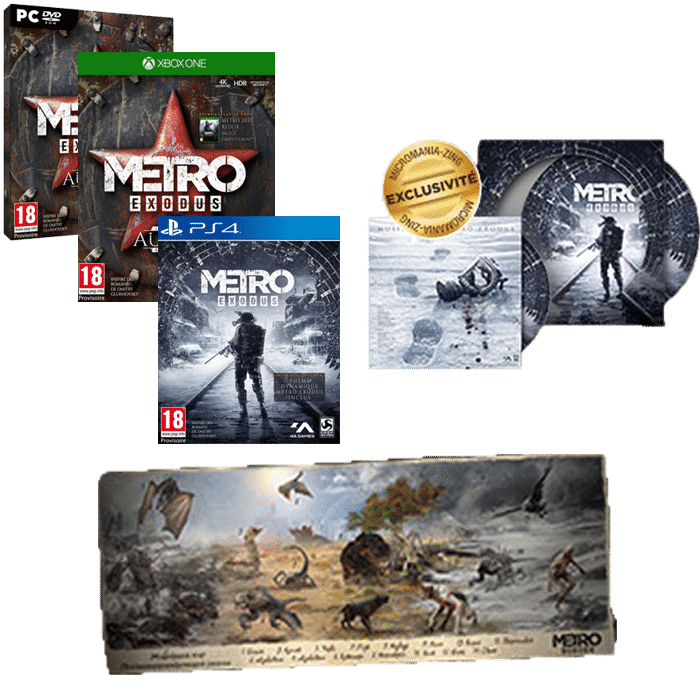 metro exodus vinyle poster micromania V2