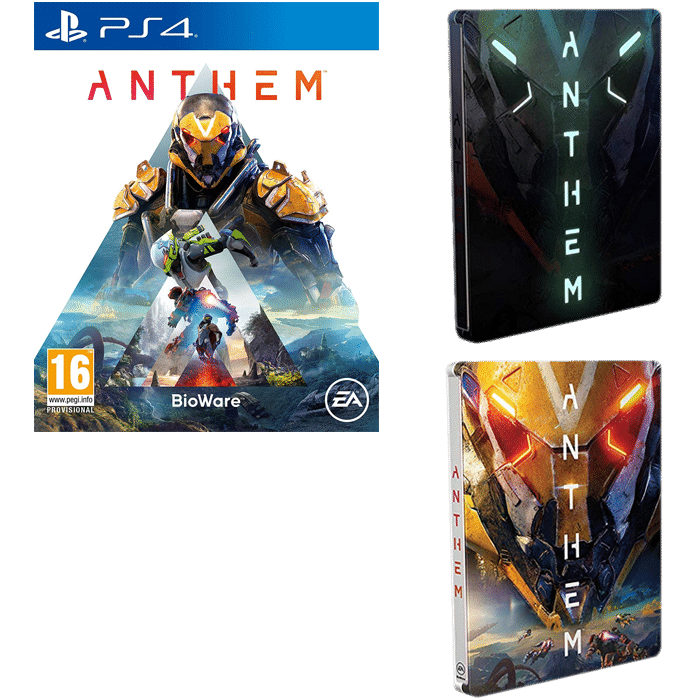 anthem ps4 steelbook fluorescent