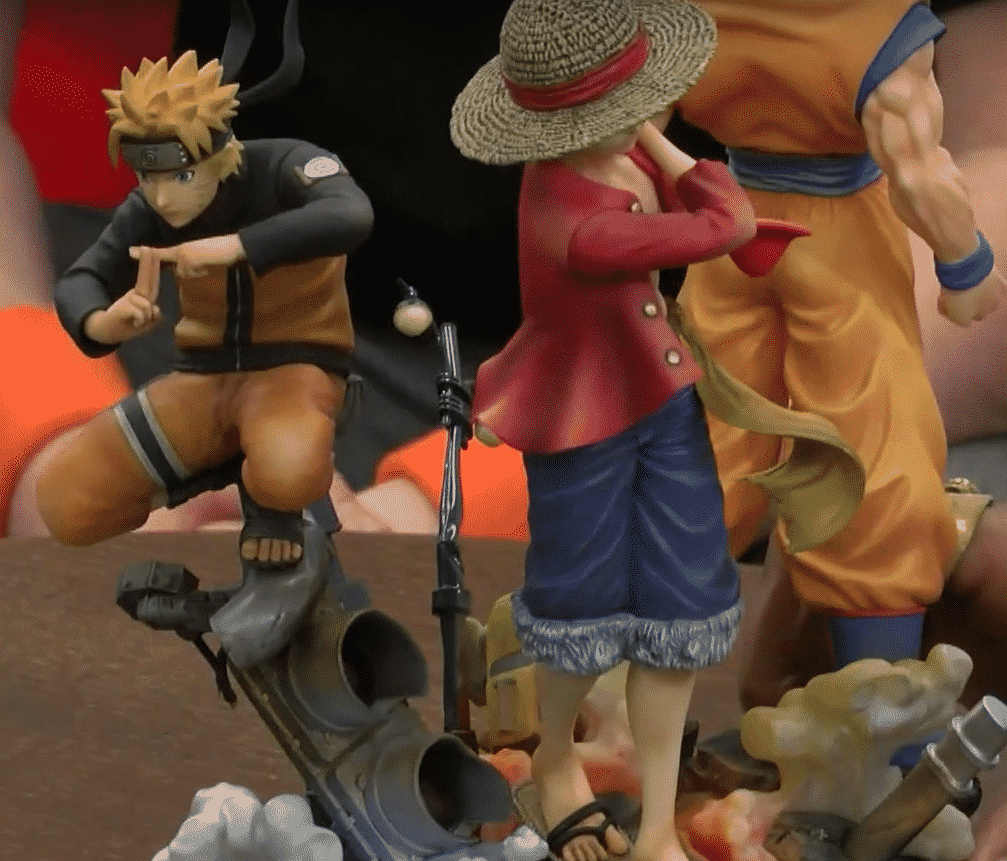 photos diorama collector jump force chocobonplan 1