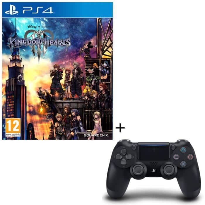 pack manette ps4 kh3
