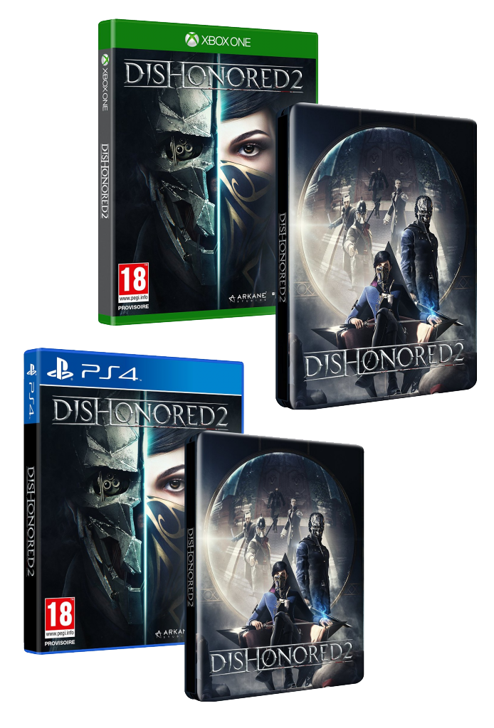 dishonohored-2-steelbook-pas-cher