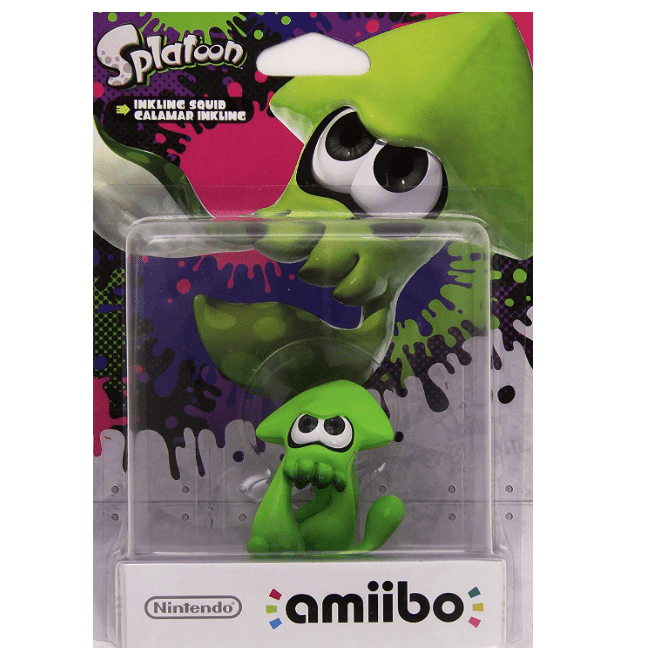 amiibo calamar inkling vert