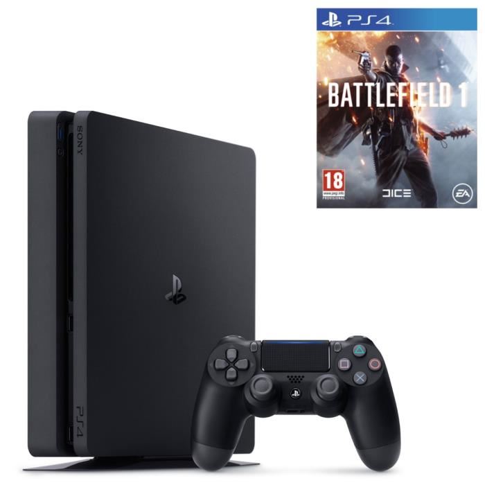 Pack PS4 Slim + Battlefield 1