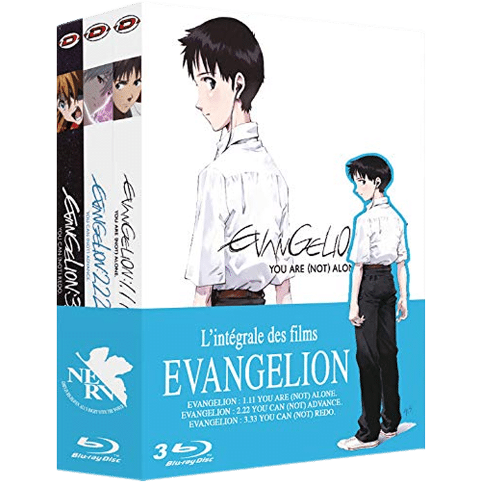 coffret evangelion 3 OAV blu ray