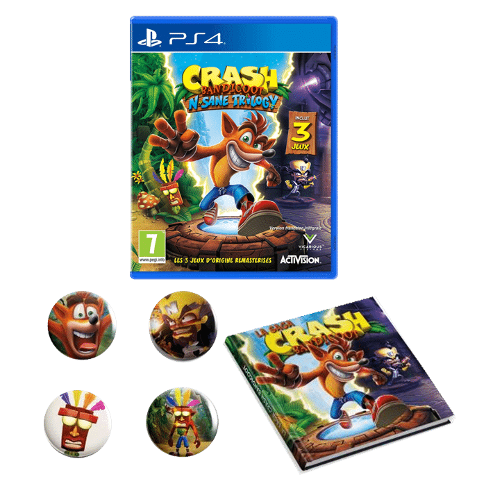 crash bandicoot ps4 goodies