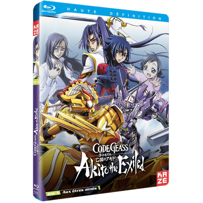 Code Geass Akito The Exiled (5 OAV) Blu Ray