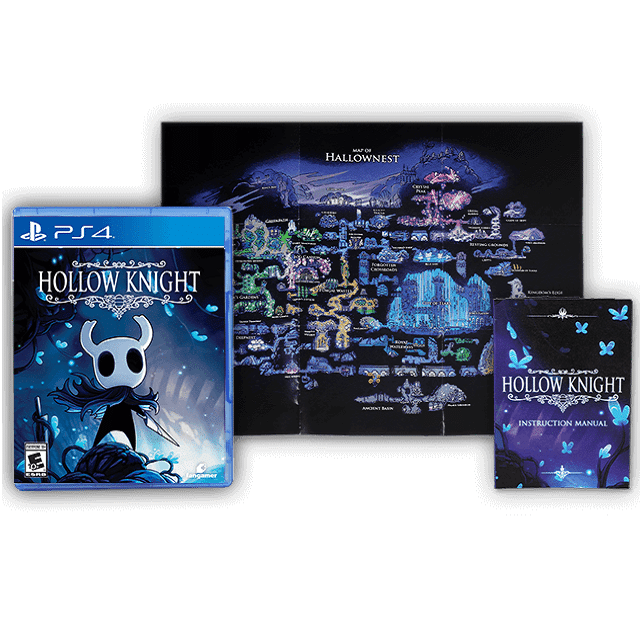 hollow knight version boite ps4