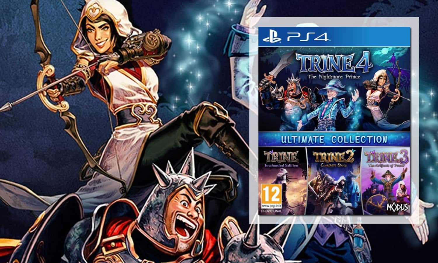 SLIDER trine 4 ultimate collection ps4