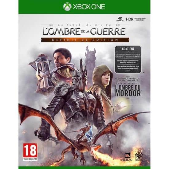 l'ombre de la guerre definitive edition xbox