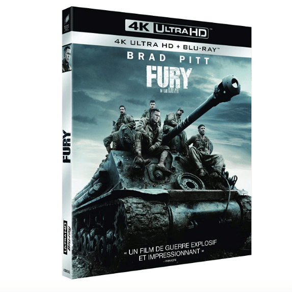 fury blu ray 4k pas cher